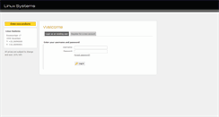 Desktop Screenshot of customer.linuxsystems.be